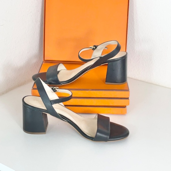 Cole Haan Josie Leather Grand 360 Block Heel Sandal Size 8.5 - Picture 7 of 10